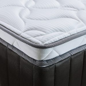 close-up-fabric-view-coway-prime2-series-mattress-dark-grey